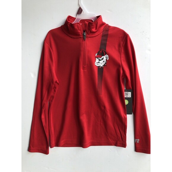 UGA Georgia Bulldogs Boy’s Long Sleeve T Shirt , Size L (10/12) - Picture 1 of 10